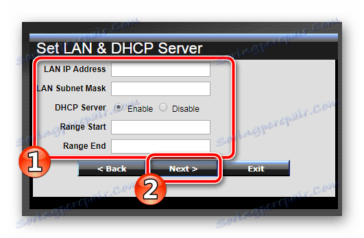 Zmena IP adresy v Sprievodcovi nastavením TRENDnet