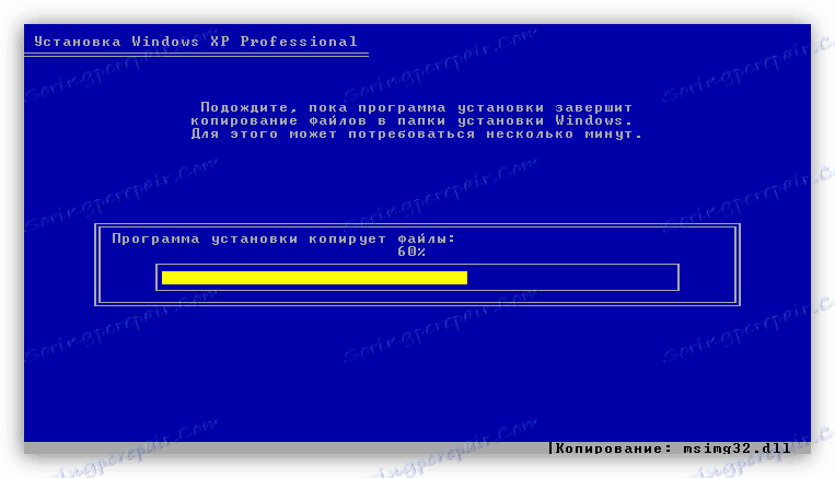 Obnovenie systému pri zavádzaní z inštalačného disku systému Windows XP