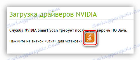 zprávu o nepřítomnosti java na webu nvidia online instalace ovladačů