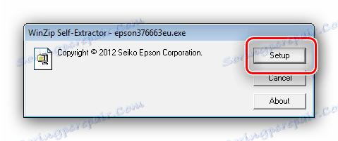 Почати установку новітніх драйверів для Epson Stylus TX210