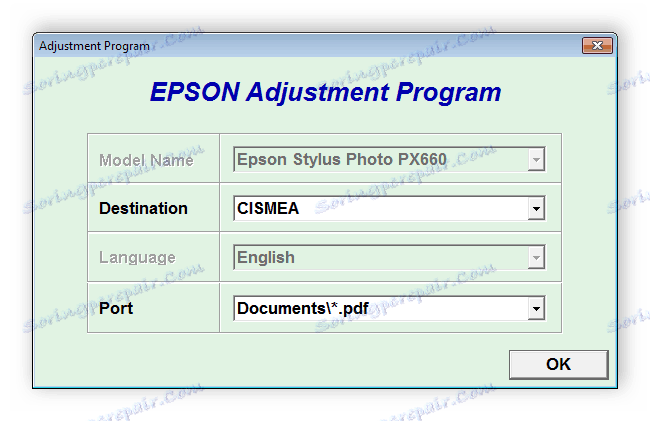 Presets for EPSON Adjustment Program