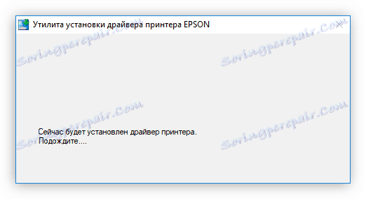 proces inštalácie ovládača tlačiarne epson l210