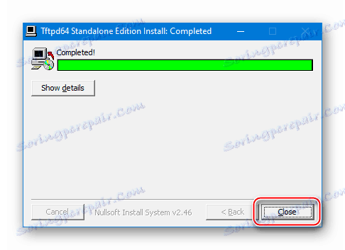 Vgradnja TP-Link TL-WR841N TFTPD je končana