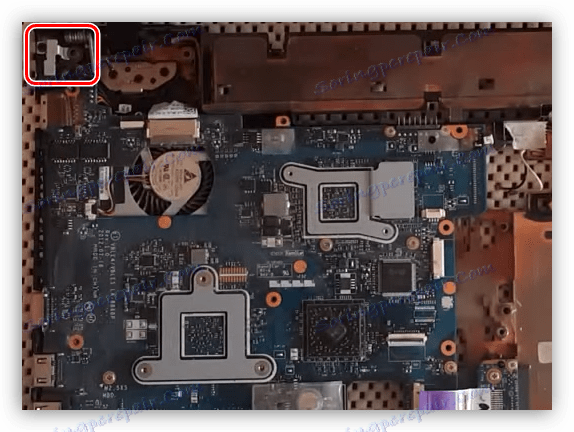 تفكيك قابس الطاقة على الكمبيوتر المحمول NP35 NPDX-S01RU من سامسونج