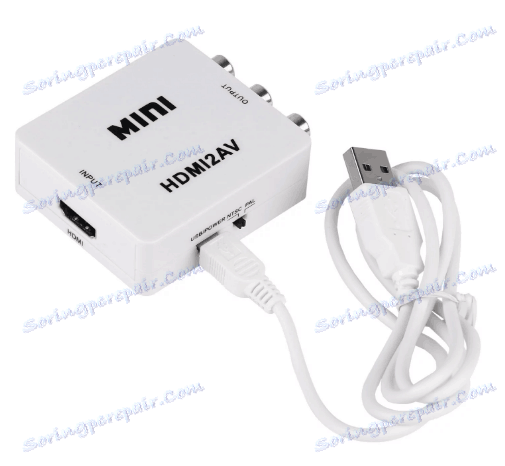 Schopnosť pripojiť napájanie k prevodníku