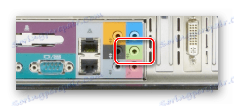 Výstup zvuku počítača