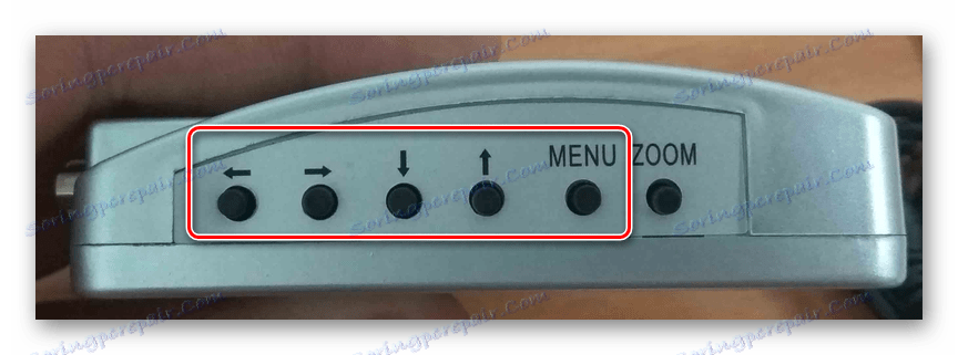 Schopnosť otvoriť menu prevodníka