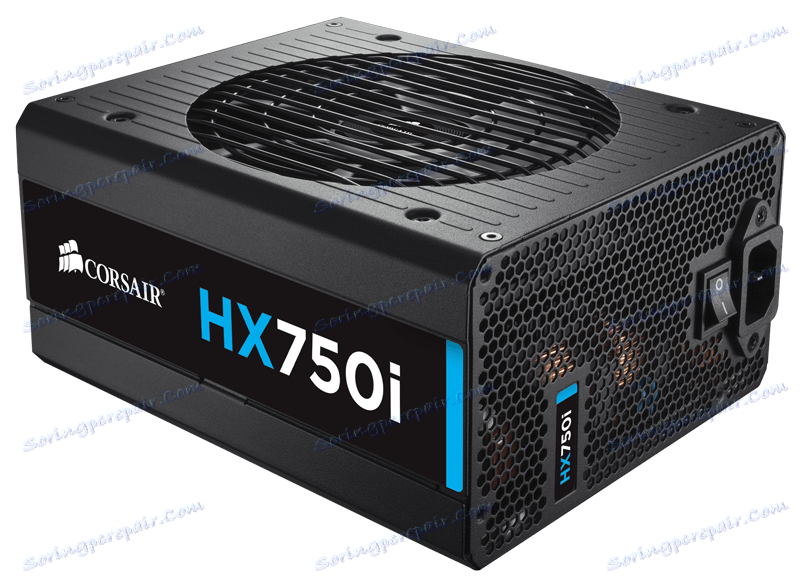 Štítok vzorky na napájacom zdroji