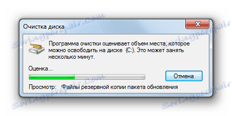 Skanowanie dysku systemowego pod kątem możliwości jego zwolnienia z narzędzia do czyszczenia systemu w celu wyczyszczenia dysków w systemie Windows 7