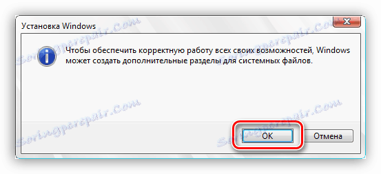 dohodu na vytvoření dalších systémových oblastí při instalaci oken