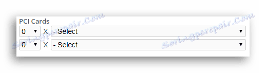 Wybór karty PCI w witrynie coolmaster.com