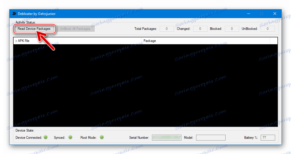Debloater اطلاعات را از دستگاه برای خواندن یک فروشگاه Google Play حذف می کند