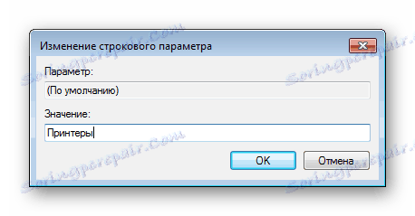Določite vrednost za registrski ključ Windows 7