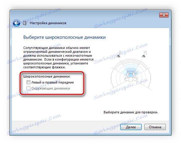 Омогућавање широкопојасних звучника у Виндовсу 7