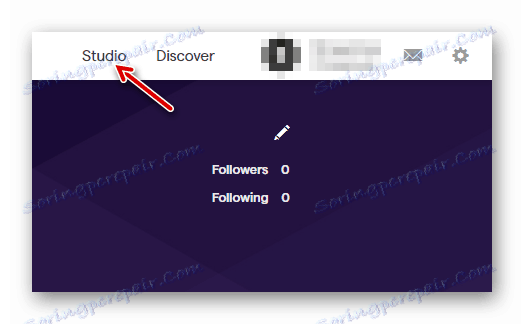 Навигација на веб-апликацији за онлајн услугу Соундтрап