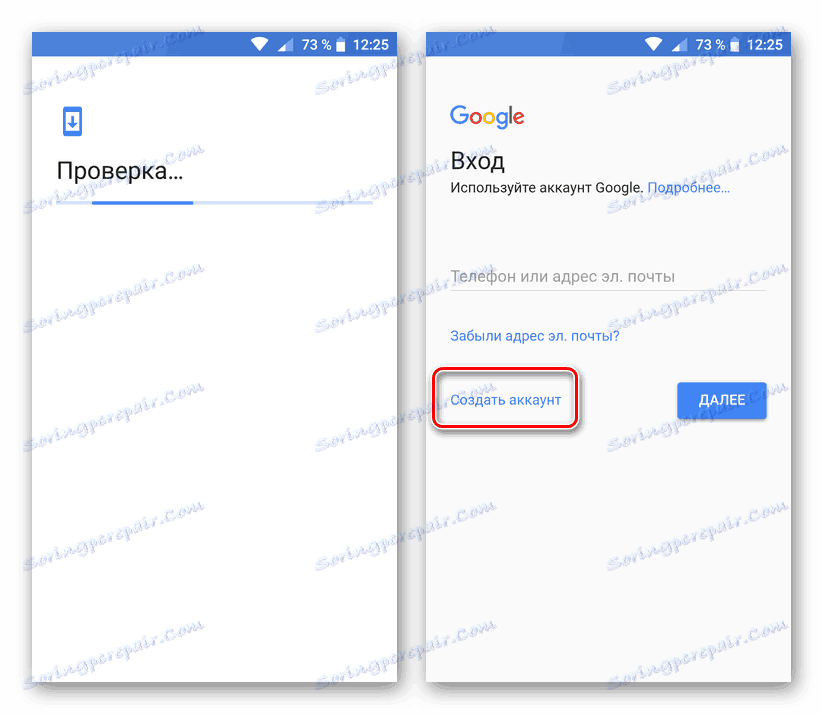 Vytvorte si účet Google v systéme Android