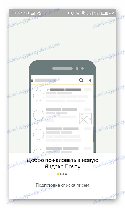 Hlavné funkcie služby Yandex.Mail