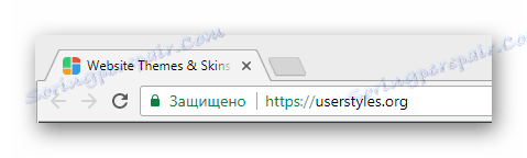 Отидете на официалния сайт на Стилен в Google Chrome