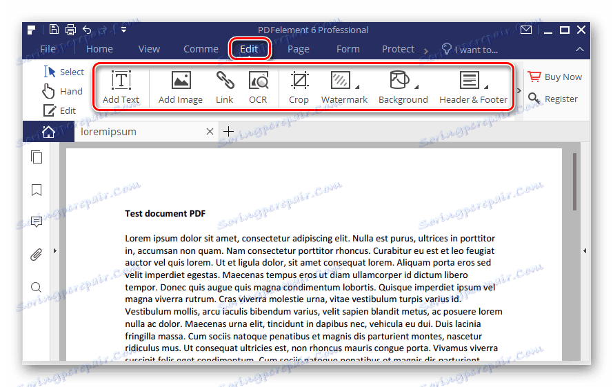 Omówienie funkcji redakcyjnych w PDFElement6