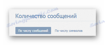 Търсене на съобщения по номер на статистика на VK в Google Chrome