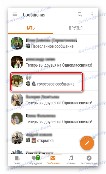 Chatujte s uživatelem v aplikaci Spříznění