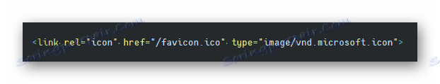 Příklad přidání ikon ICO k webu