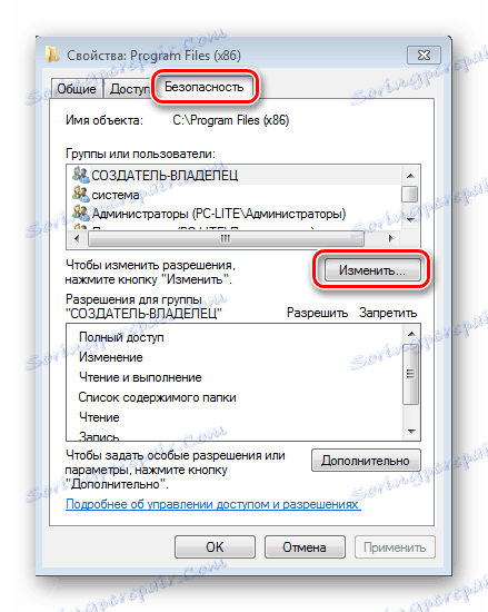 Nastavení zabezpečení složek v systému Windows 7