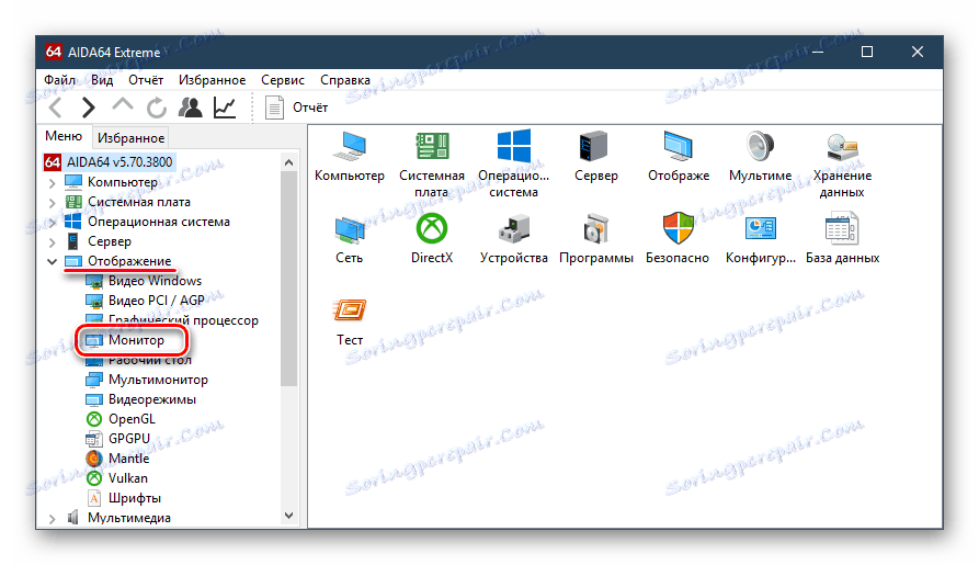 Monitor subdivision w AIDA64