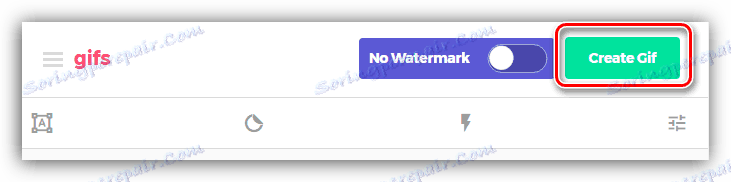 Възможност за създаване на GIF изображения чрез Gifs на онлайн услугата