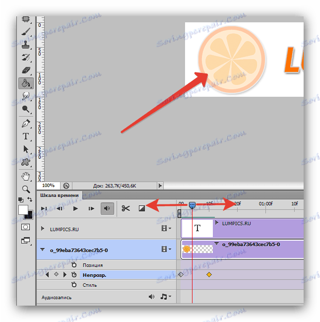 Vytvorenie GIF z fotografie v aplikácii Adobe Photoshop