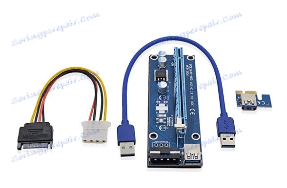 برنامج Video Card Connection Riser