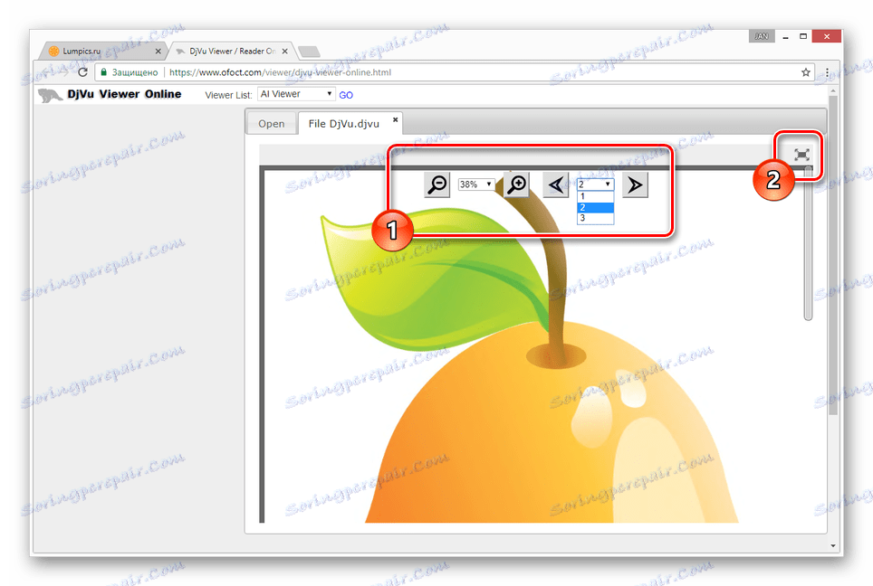 خيارات عرض إضافية على Ofoct