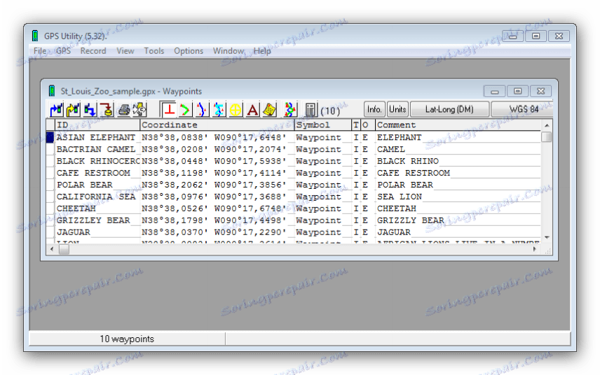 فایل GPX داده ها را در نرم افزار GPS باز کنید