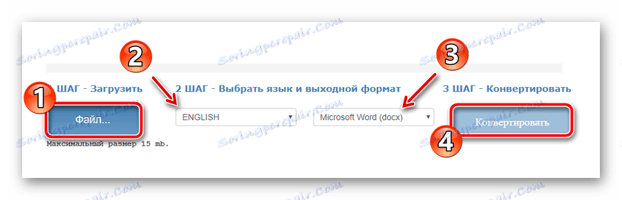 Rozpoznávanie PDF v online OCR službe Free Online
