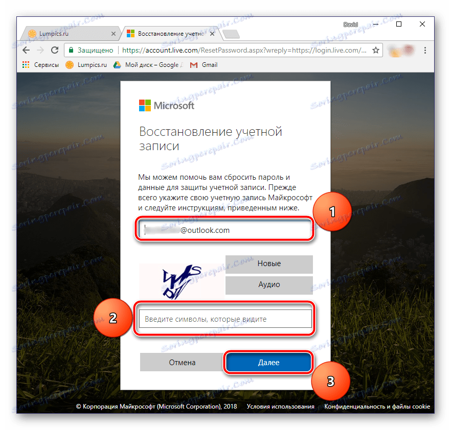 Zotavenie účtu v programe Outlook