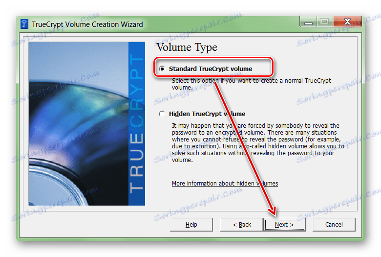 Normalne szyfrowanie w TrueCrypt
