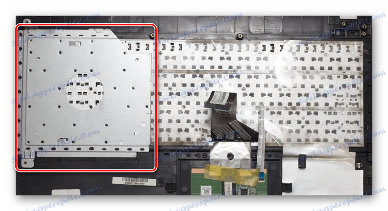 Прекъсване на клавиатурата от панела на лаптопа на ASUS