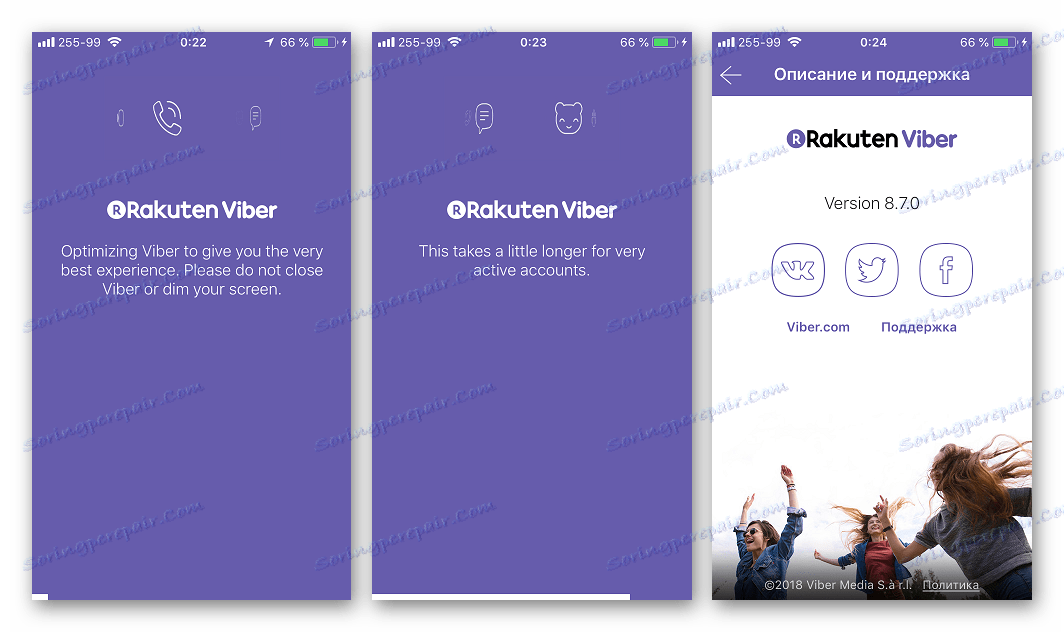 Viber pro iOS - aktualizaci nainstalovaného souboru IPA přes iTools