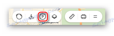 Pojdite na kartico Parkings v programu Yandex.Maps