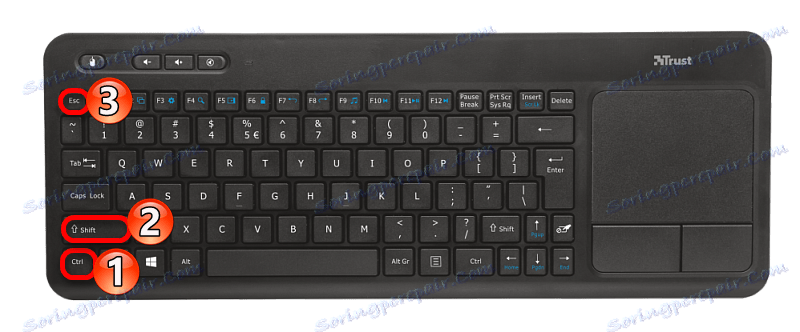 Комбинација тастера за покретање Таск Манагер у оперативном систему Виндовс 10