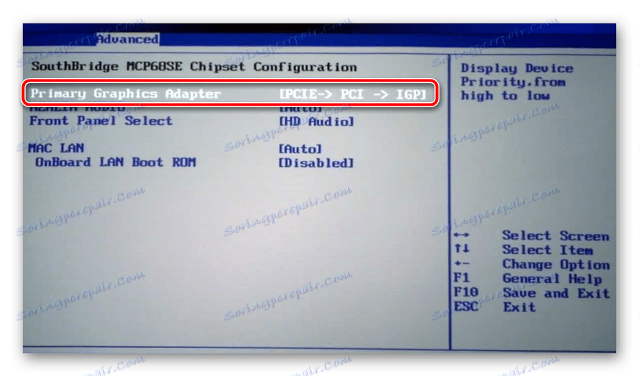 Активирайте PCI контролера в AMI BIOS