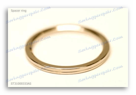 Разделете пръстена близо