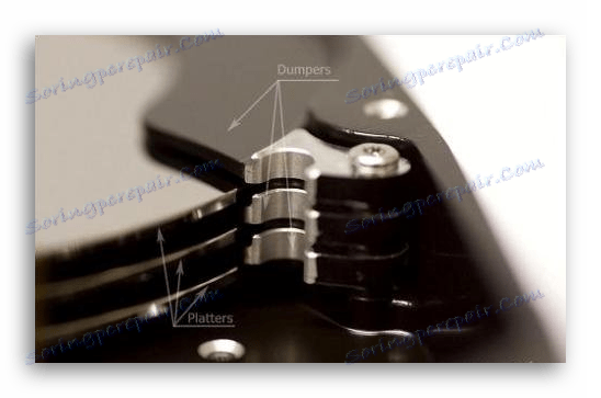 Сепаратори и палачинки при сближаване на твърдия диск