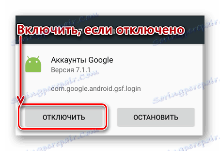 Активиране на профилите в Google в приложението за Android