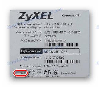 Информация за прегледа на устройството върху стикера в долната част на кутията
