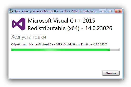 Ponovna namestitev paketa C ++ za reševanje težav z apli-ms-win-crt-runtime-l1-1-0 dll
