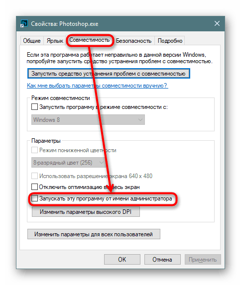 Izdavanje trajnih administrativnih prava na program u sustavu Windows 10