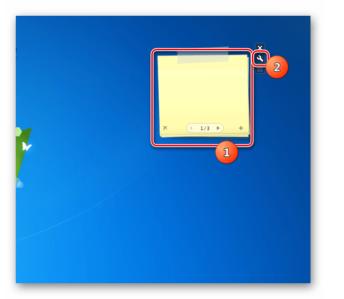 Отидете в прозореца с настройки на притурката Chameleon Notescolour на работния плот в Windows 7