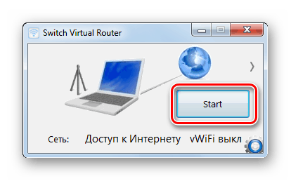 راه اندازی توزیع اینترنت در Switch Virtual Router در ویندوز 7