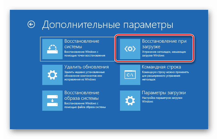 Превключете към инструмент за възстановяване при стартиране в Windows 10 Recovery Environment